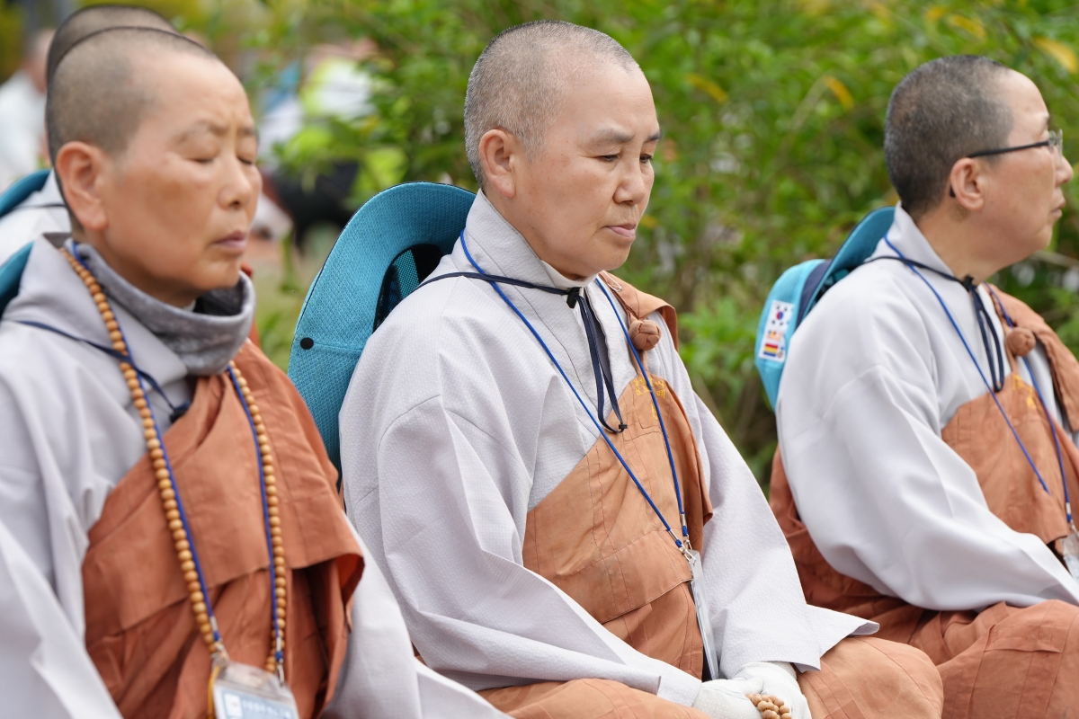 [인도순례] 20230320_순례 및 기원정사2 (58)